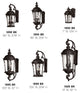 Hinkley Windsor 4 Light Black Wall Lantern, 1895BK
