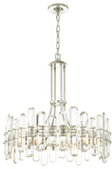 Crystorama Lighting Group BOL-8888 Bolton 8 Light 25"W Crystal - Polished