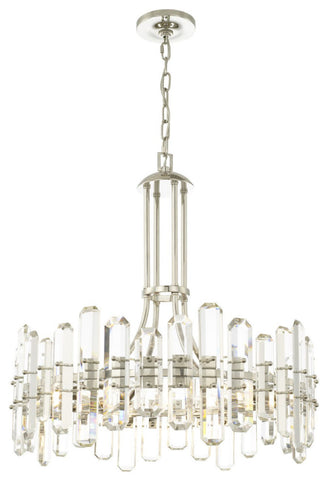 Crystorama Lighting Group BOL-8888 Bolton 8 Light 25"W Crystal - Polished
