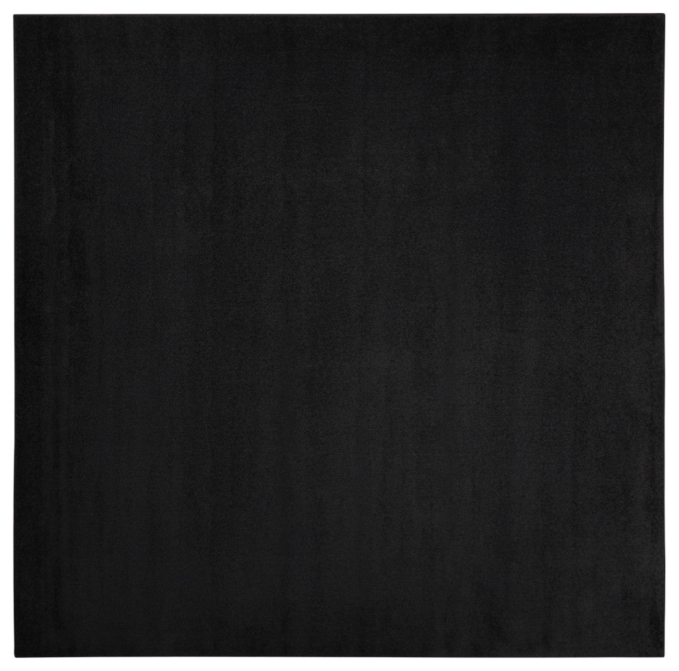 Nourison Essentials 9' x Square Black Outdoor Area Rug