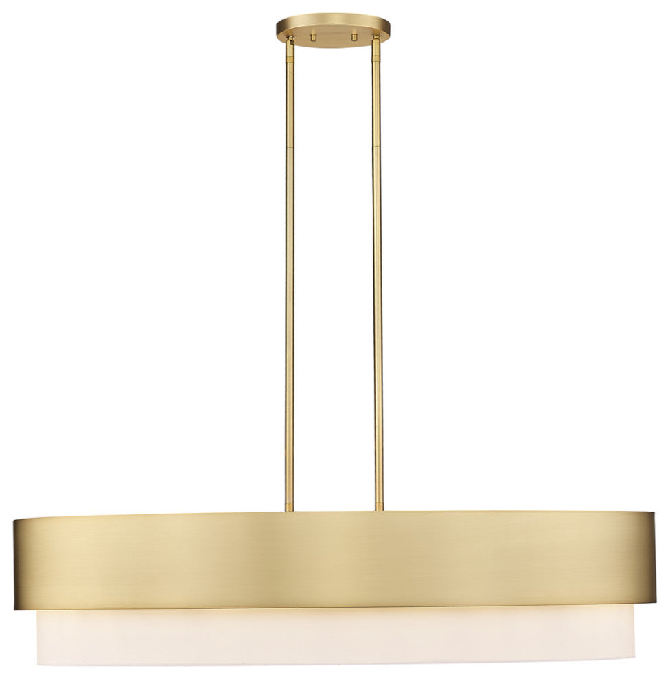 Z-LITE 5-Light Island, Modern Gold