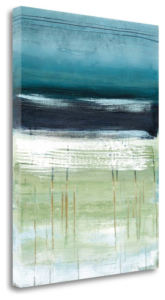"Sea And Sky II" By Heather Mcalpine, Giclee Print on Gallery Wrap Canvas