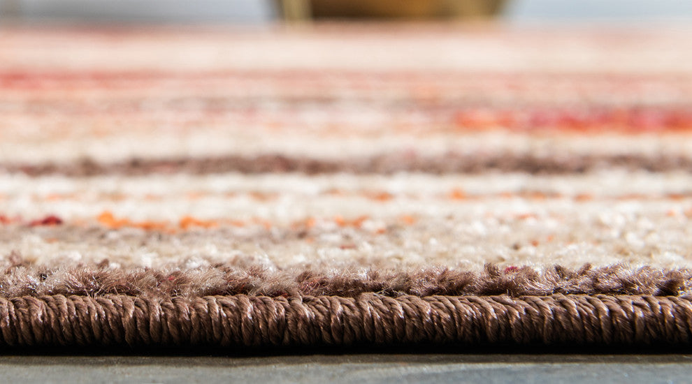 Unique Loom Multicolored Autumn Wheat 2'' 0 x 3'' 0 Area Rug