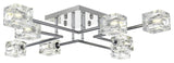 32" Flush Mount, Chrome