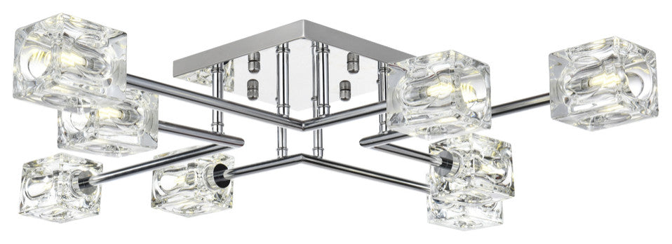 32" Flush Mount, Chrome