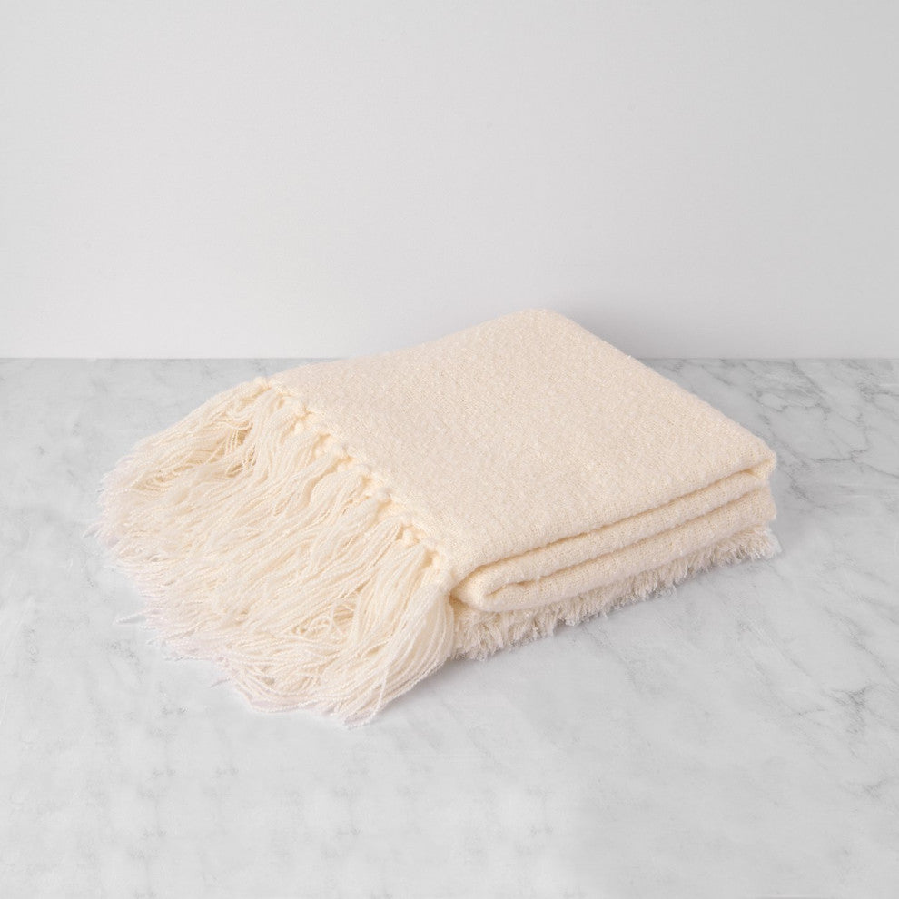 Plush Touch Fringe Throw