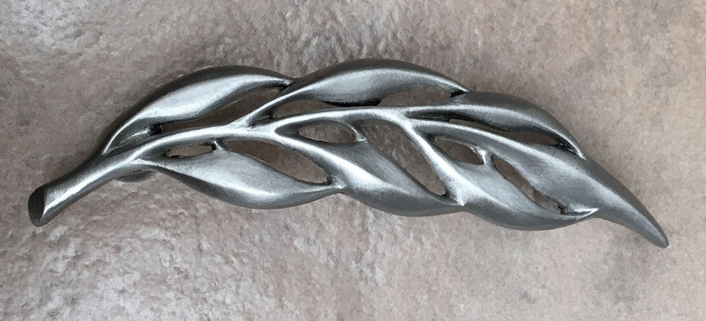 Foliage Arc Pull, Oil Rub Bronze