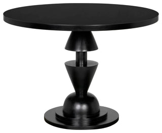 Varick Hand Rubbed Black Table