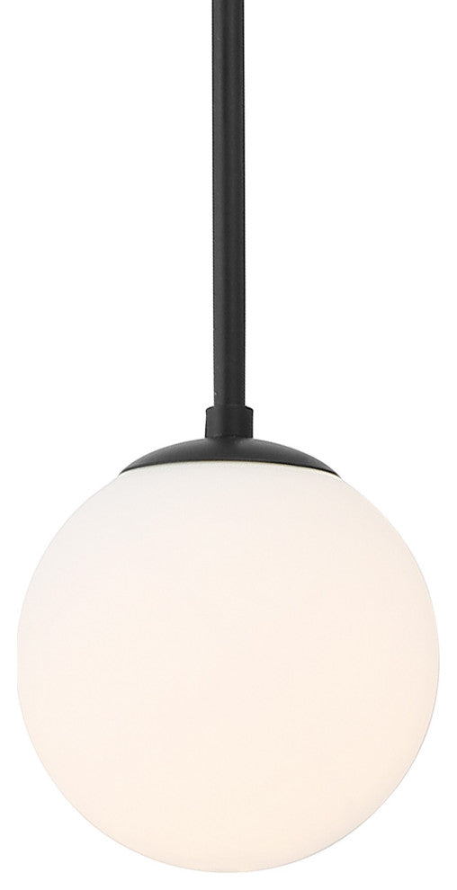Omni 6-Light Matte Black Chandelier