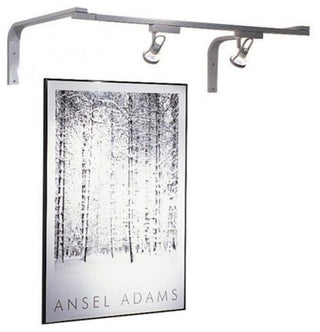 Wall Mount Suspension Bracket (Single Bracket), Brushed Nickel
