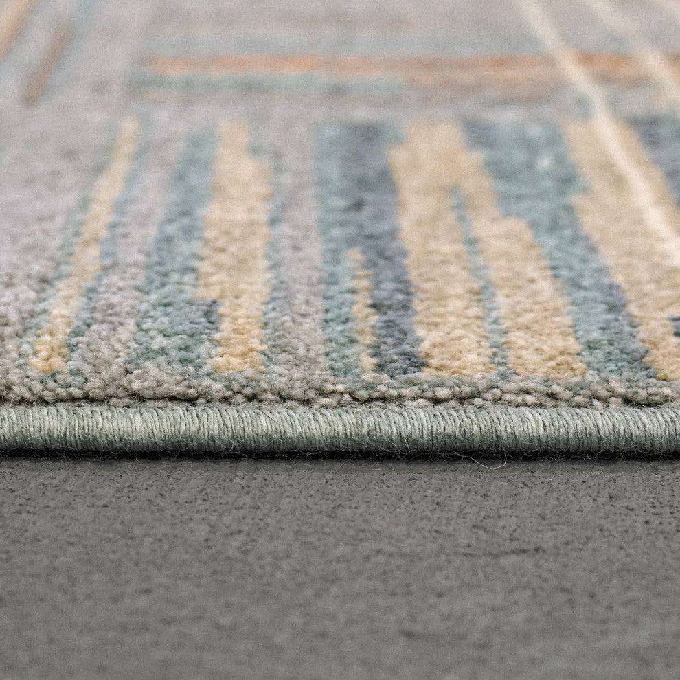 Dynamic Rugs Sanka Polyester/Polypropylene Machine-Made Area Rug 6.7x9.6'