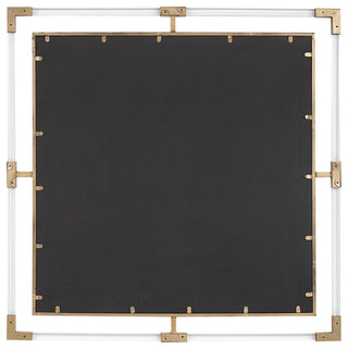 Uttermost Balkan Golden Square Mirror