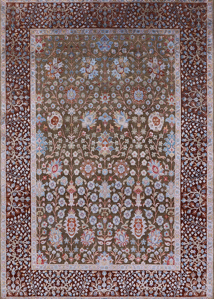Ahgly Company Indoor Rectangle Mid-Century Modern Area Rugs, 2' x 4'