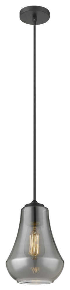 Innovations Lighting 490-1P-BK-G573-7-LED Fairfield 1 Light 7" Mini Pendant