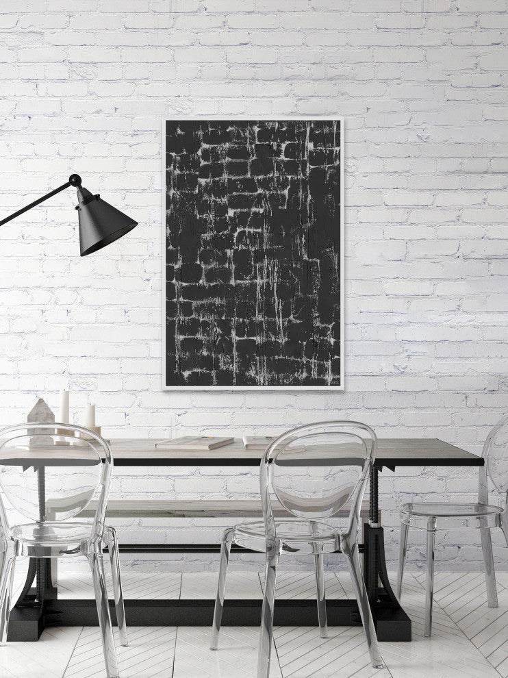 "Royal Authority" Floater Framed Painting Print on Canvas, 30x45
