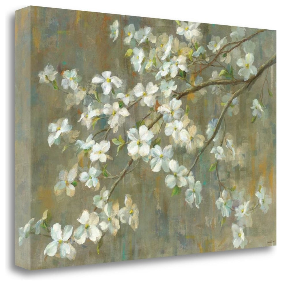 "Dogwood In Spring" By Danhui Nai, Giclee Print on Gallery Wrap Canvas