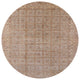 Ahgly Company Indoor Round Mid-Century Modern Area Rugs, 7' Round