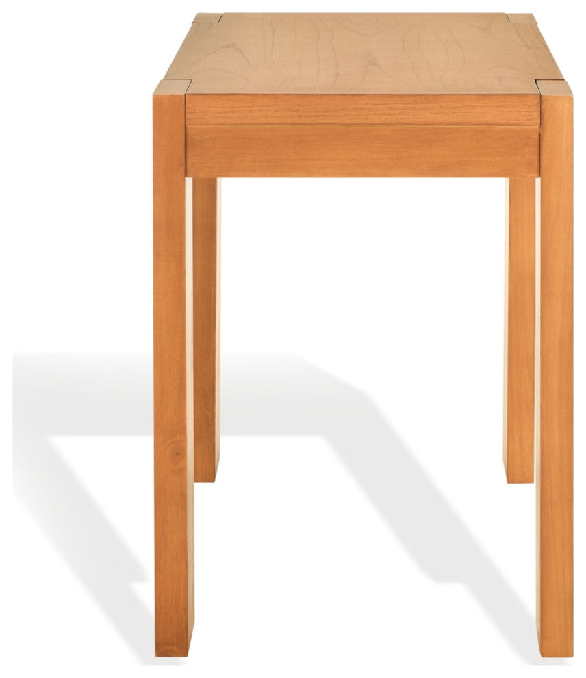Safavieh Couture Nikole Rectangle Wood Accent Table, Natural