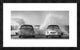 "Ocean Waves Breaking on Vintage Beauties (BW)"  by Gasoline Images, 32x20"