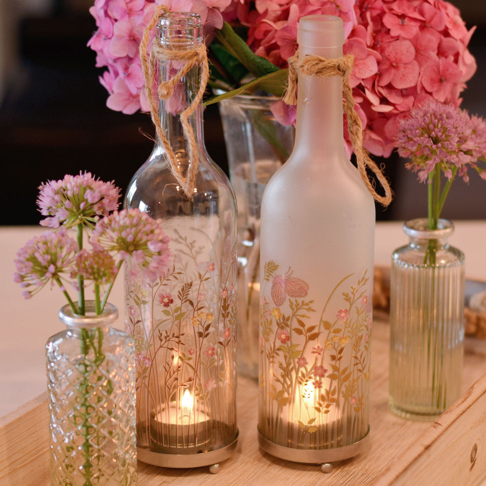 Meadow Flowers Tea Light Holder Set