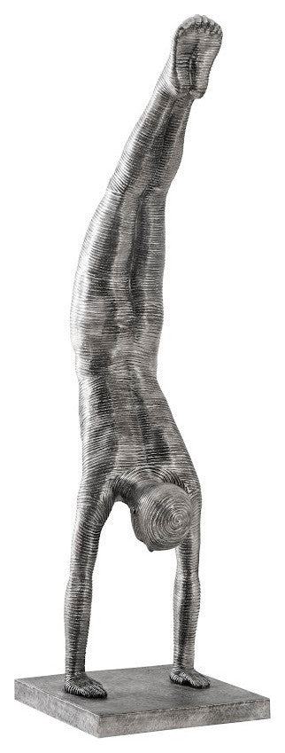 Handstand Sculpture, Aluminum, Large