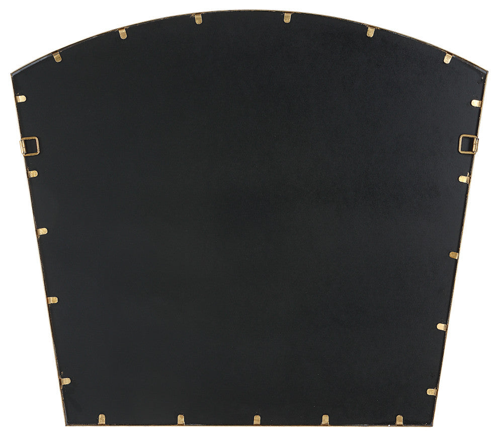 Uttermost Boundary Gold Arch Mirror