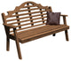 Cedar Marlboro Bench, Mushroom Stain, 6 Foot