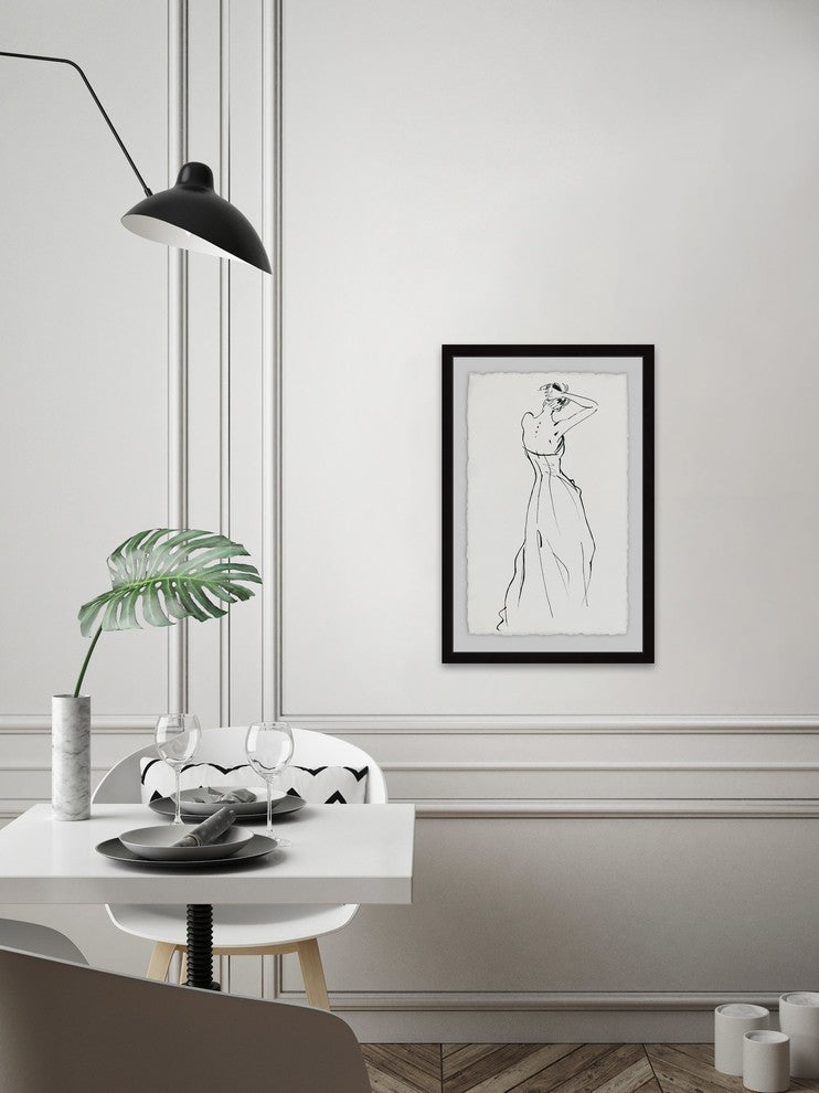 "Back II" Framed Painting Print, 30"x45"
