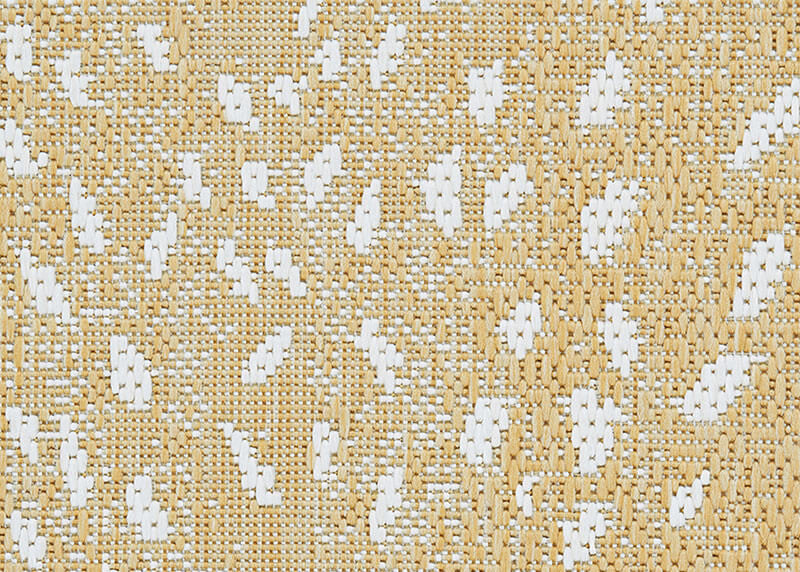 Lebombo Lodge Area Rug, Indoor/Outdoor, Carpet, Runner, Mat, Goldenrod 4'x8'
