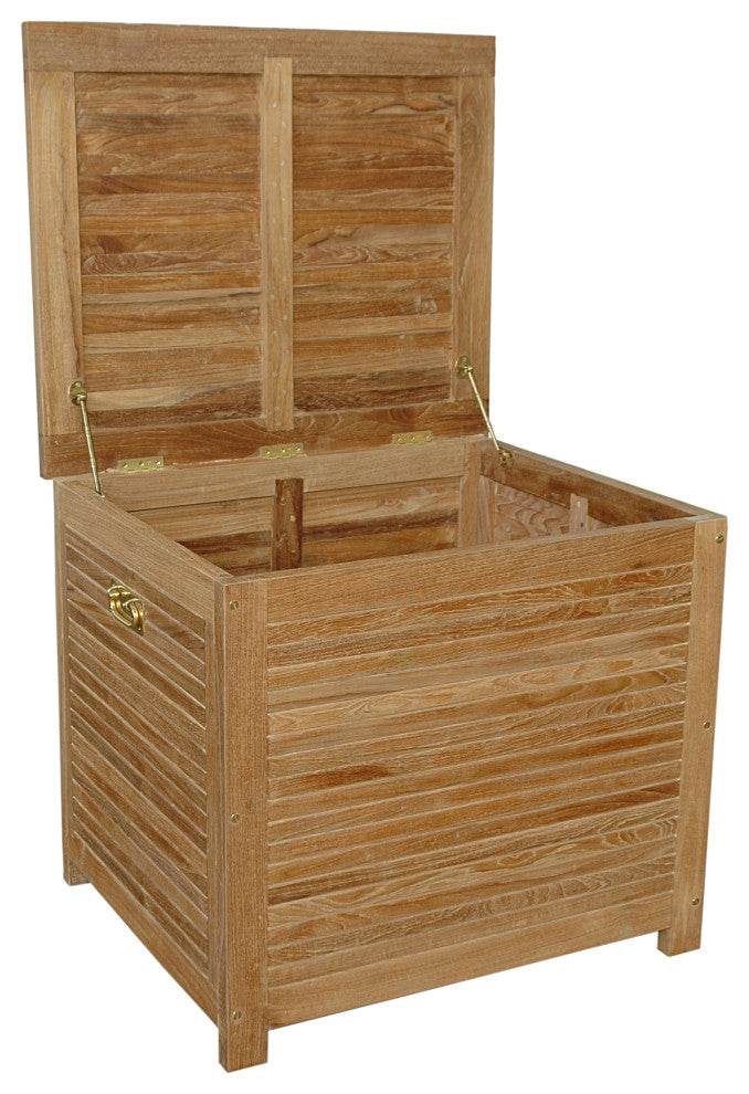 Anderson Teak CB-3126 Wooden Camrose Storage Box, small