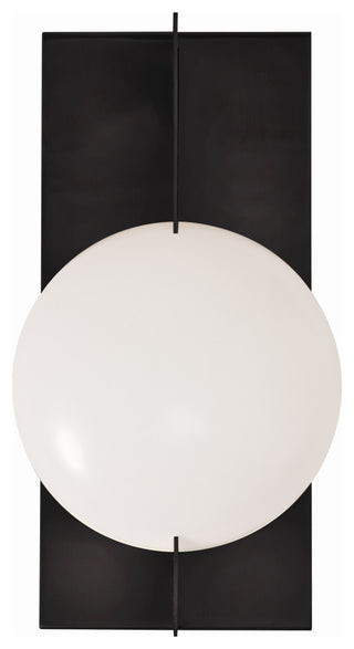 Gates 12" LED Wall Sconce, Black