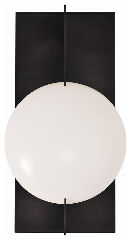 Gates 12" LED Wall Sconce, Black