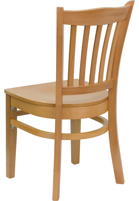 Wood Restaurant Chair, Natural