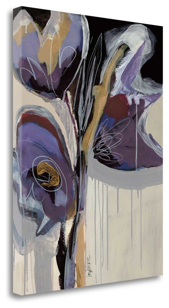 "Floral Impressions II" By Angela Maritz, Giclee Print on Gallery Wrap Canvas