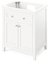 Jeffrey Alexander VN2CHA-30-NT Chatham 30" Single - White