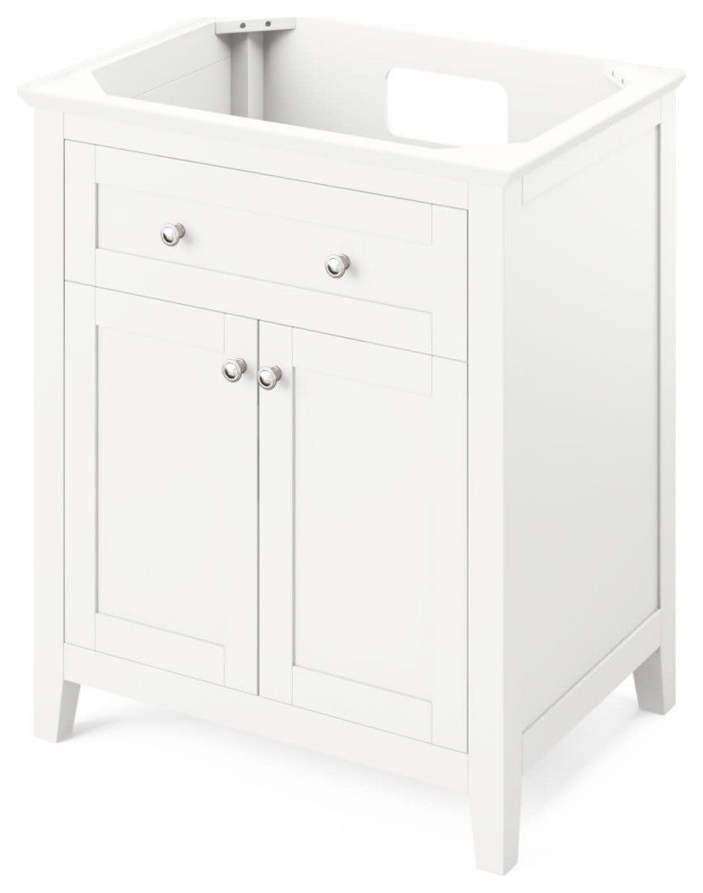 Jeffrey Alexander VN2CHA-30-NT Chatham 30" Single - White