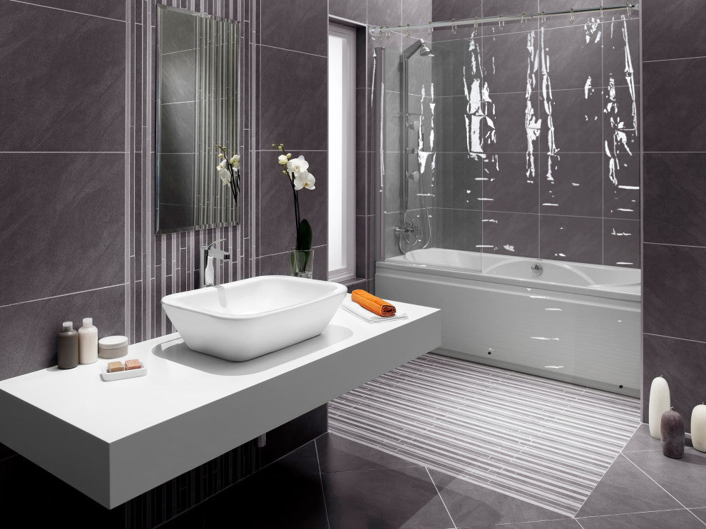 Utopia Alley 4.8G Clear PEVA Shower Liner - Clear Shower Curtain Liner, 72"X72"
