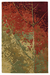 Nirvana Contemporary Area Rug, 5'x7'6" Rectangle