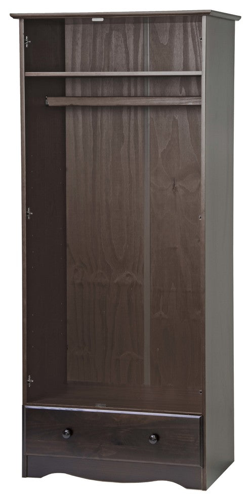 100% Solid Wood Flexible Wardrobe, Java