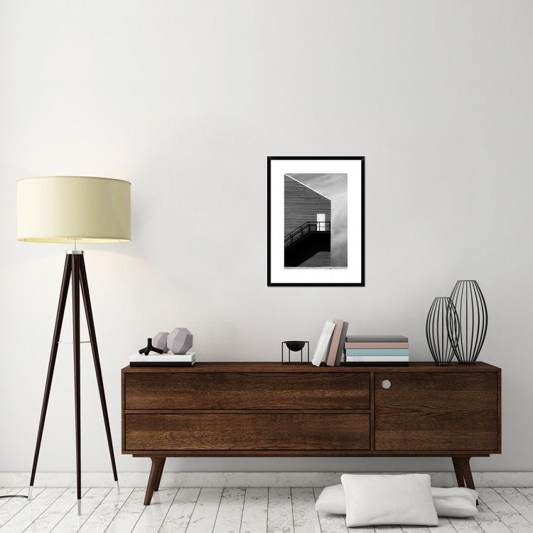 "Door To Nowhere" Framed Digital Print by Joao Castro, 22x30"