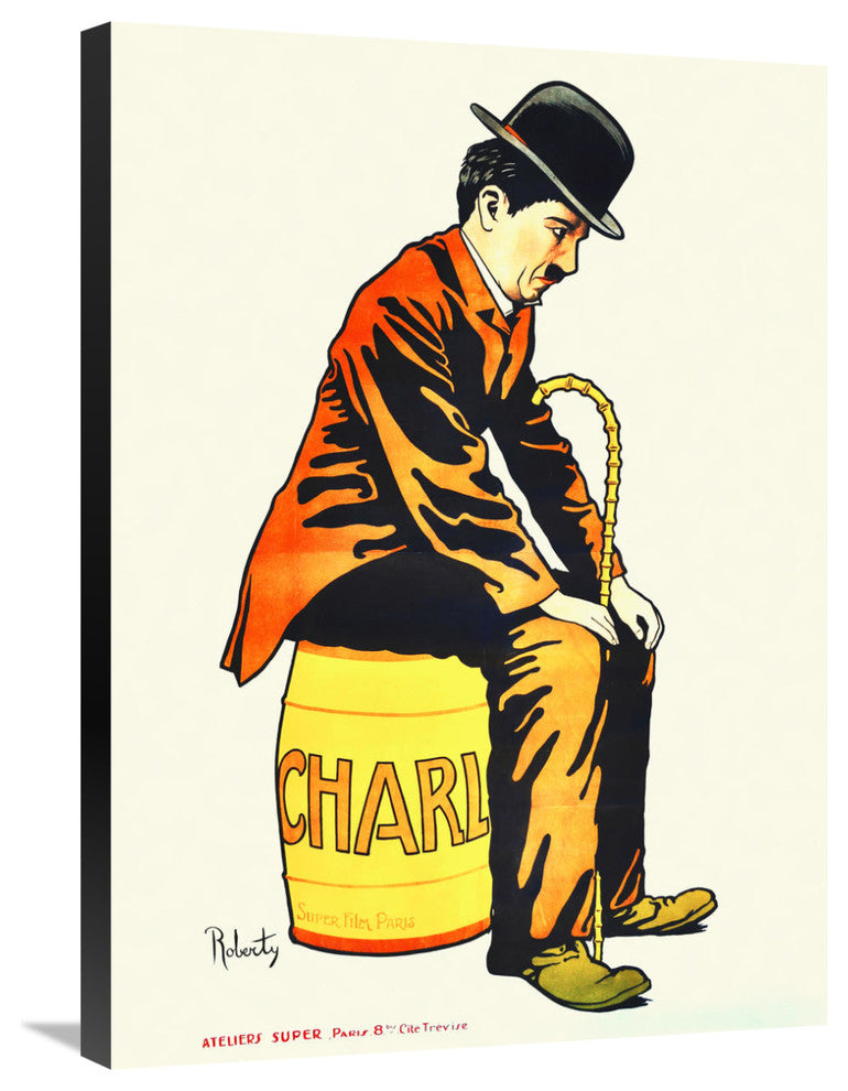 Charlie Chaplin, French, Poster, 1922, 22x30