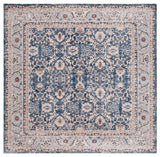 Safavieh Lauren Ralph Lauren Collection LRL1310 Rug, Navy, 6'7" Square