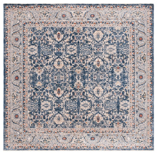 Safavieh Lauren Ralph Lauren Collection LRL1310 Rug, Navy, 6'7" Square