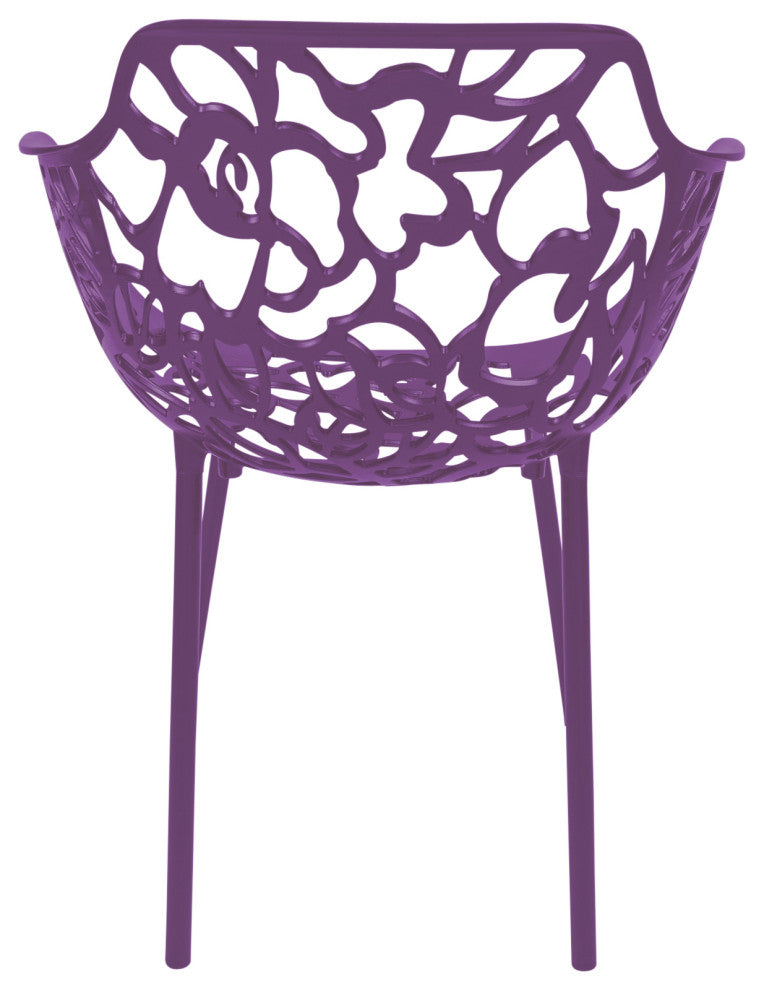 LeisureMod Modern Devon Aluminum Chair