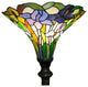 Tiffany-Style Iris Torchiere
