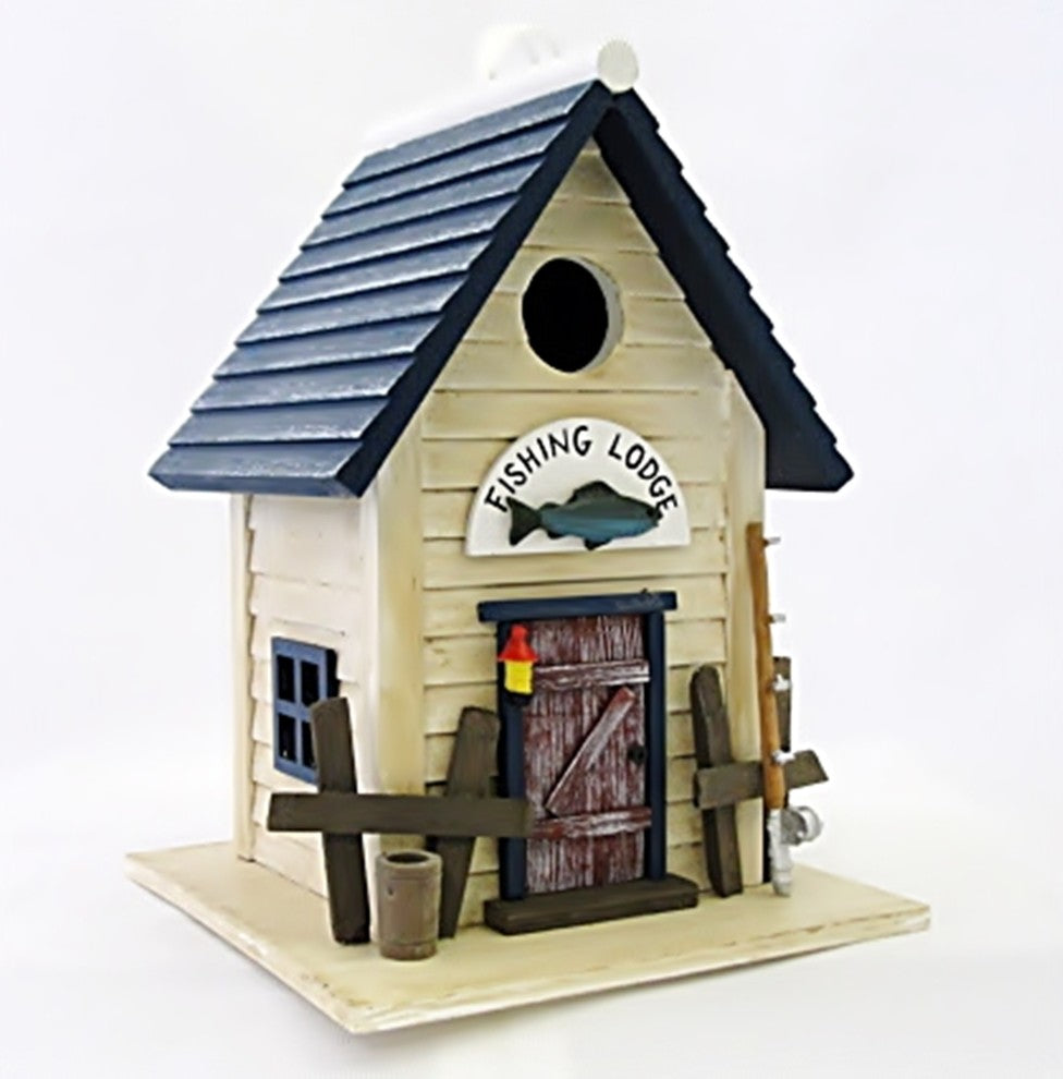 Fishing Lodge Birdhouse