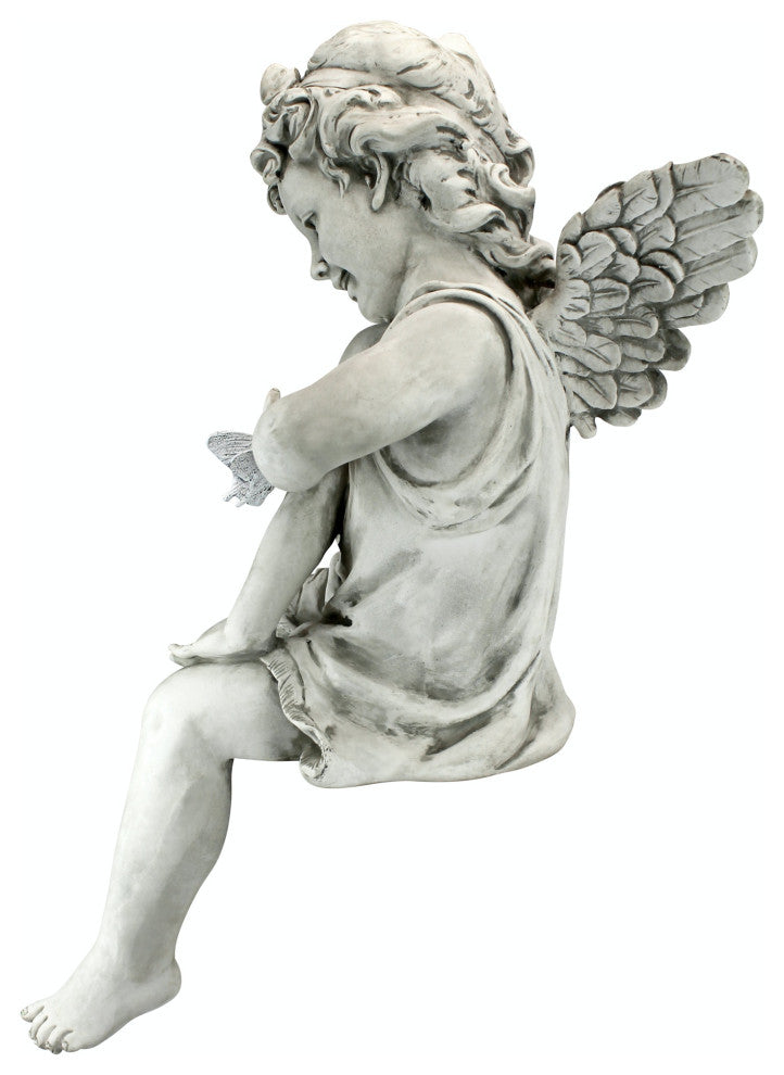 Peaceful Presence Garden Angel Sitter