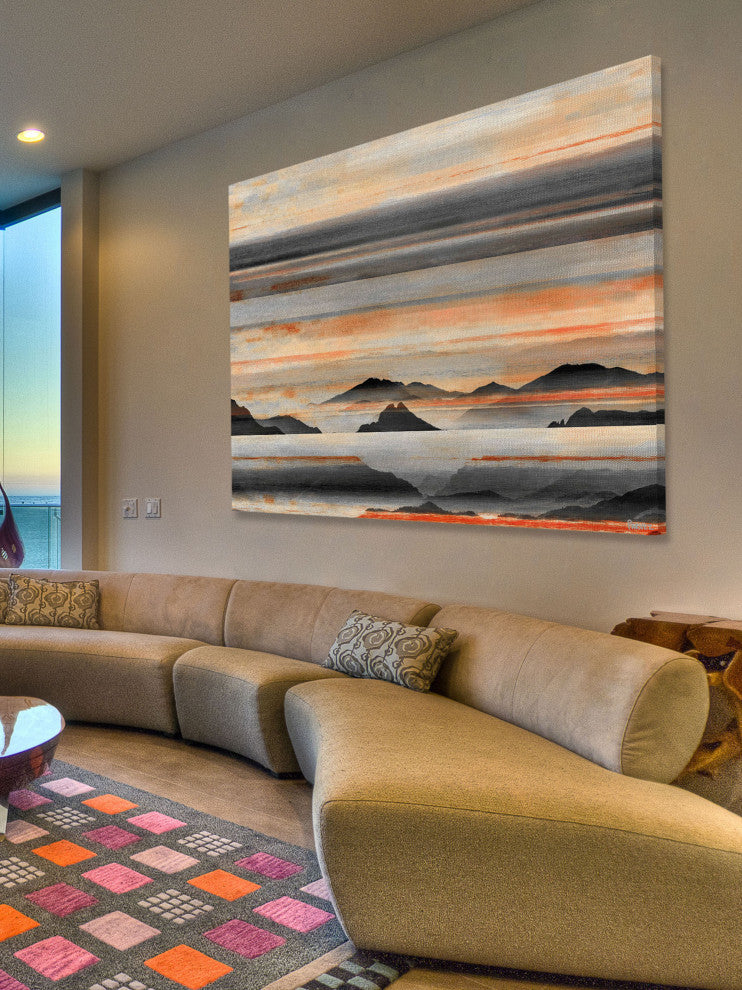 "Hidden Mountains" Fine Art Canvas Print, 36"x24"