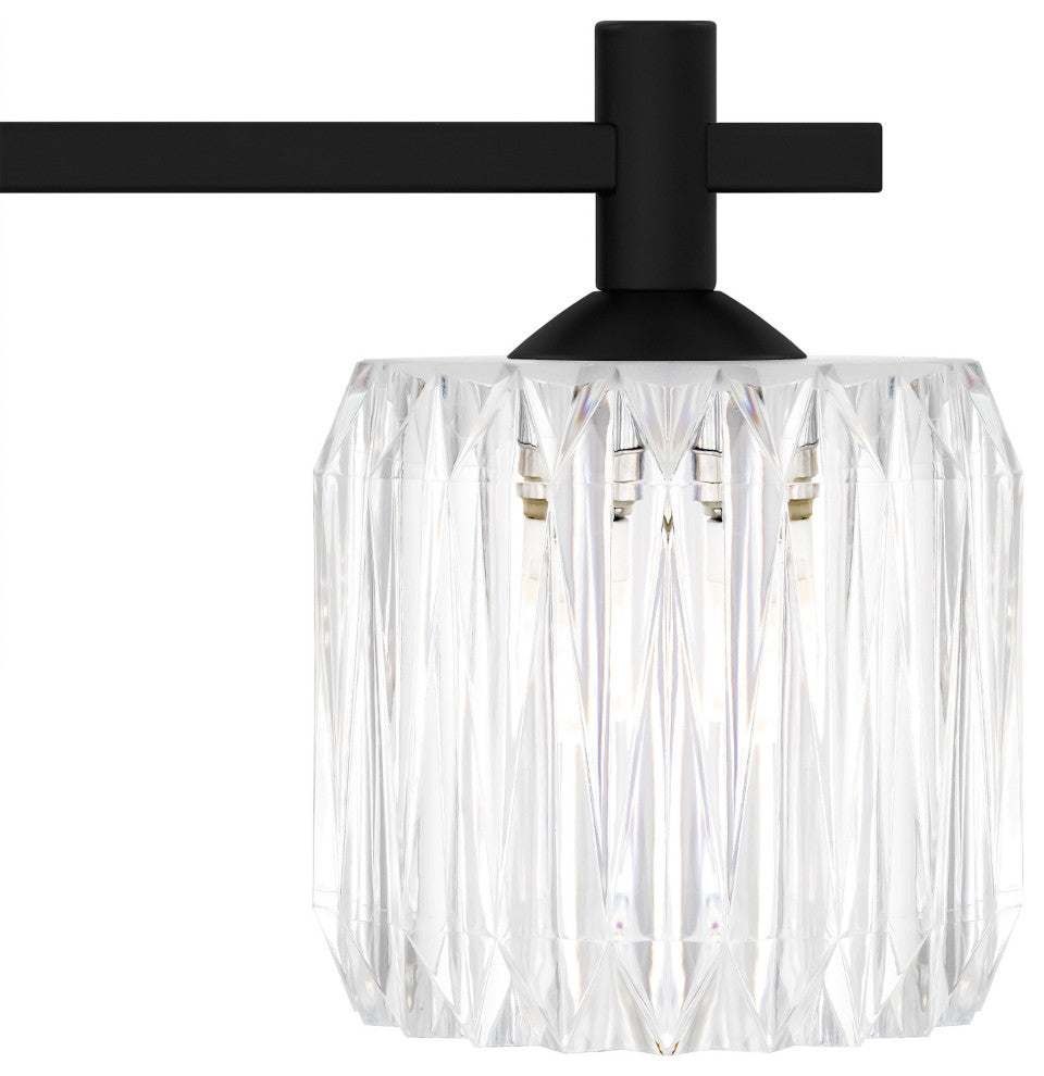 Quoizel SPD8630 Spade 4 Light 30"W Vanity Light - Polished Chrome