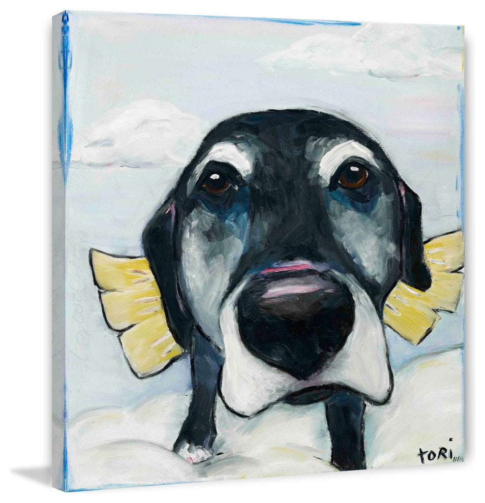 "All Good Dogs" Painting Print on Canvas by Tori Campisi